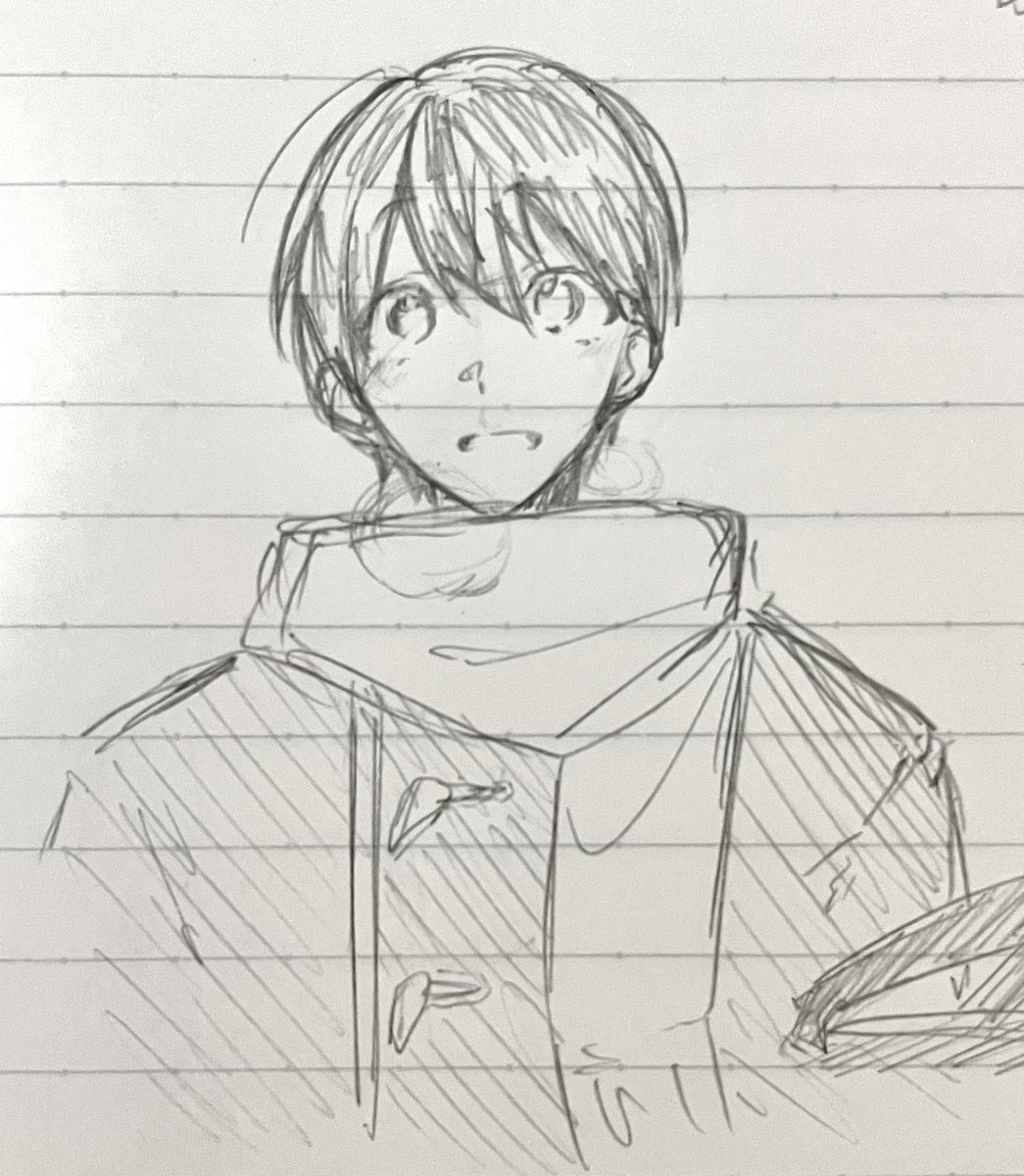 Sui08220's tweet photo. 学校で描いたやつたち https://t.co/cdIdZ15how