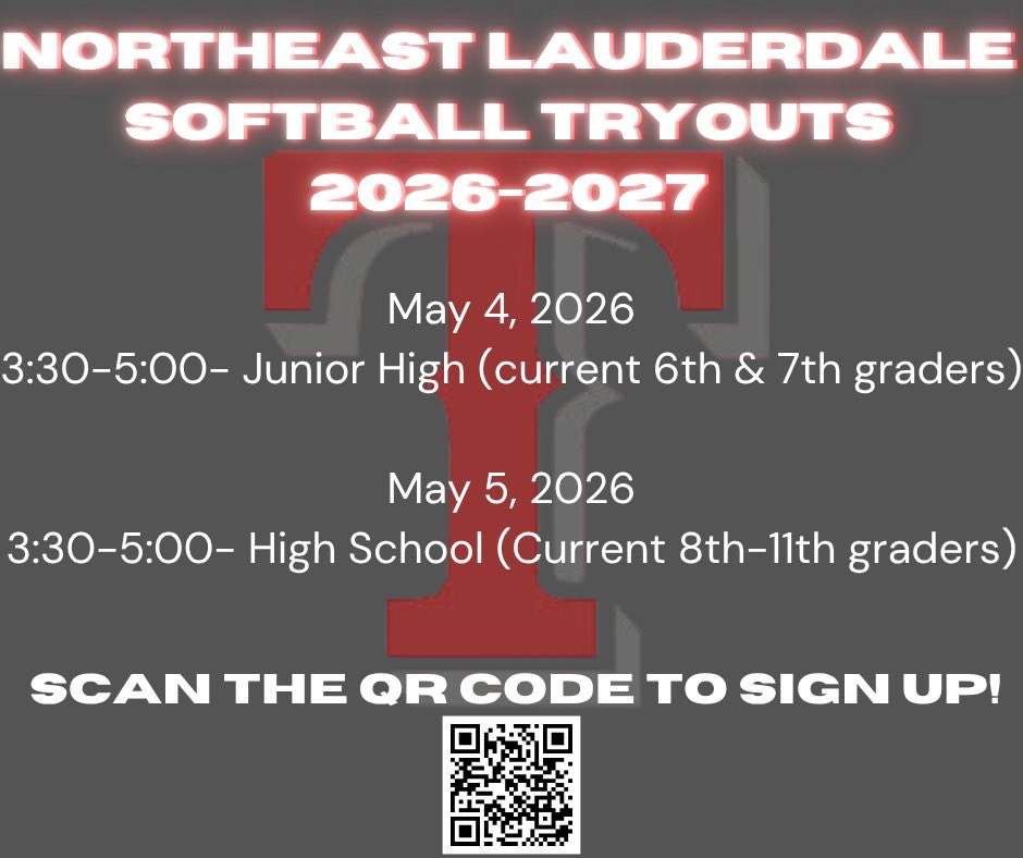 NE Lauderdale Softball tweet media