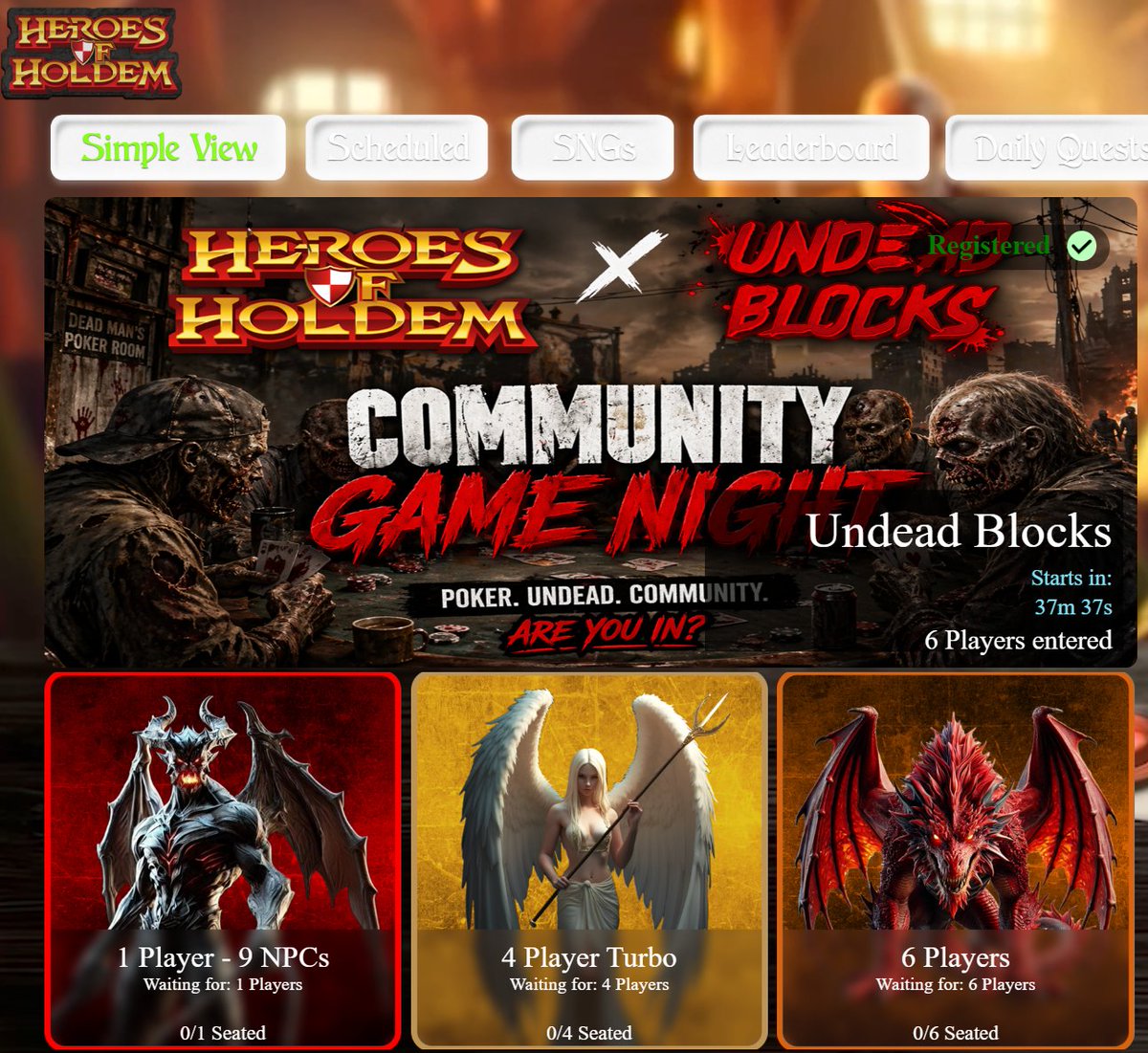 Undead Blocks tweet media