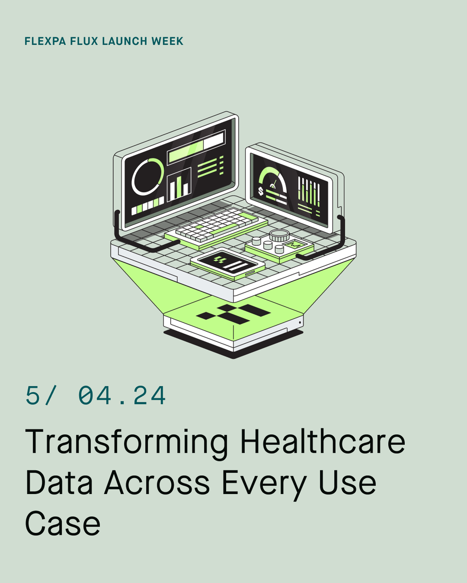 Flexpa's tweet photo. That's a wrap! Sarah now knows who's treating her, what she has, when care happened, and has her full history across every facility she's visited.

Access to healthcare data isn't the same as access to usable healthcare data, and Flexpa Flux is the work in between.

Want to know which industries are using these normalization pipelines today?
https://t.co/cJ1WaQj5Ot