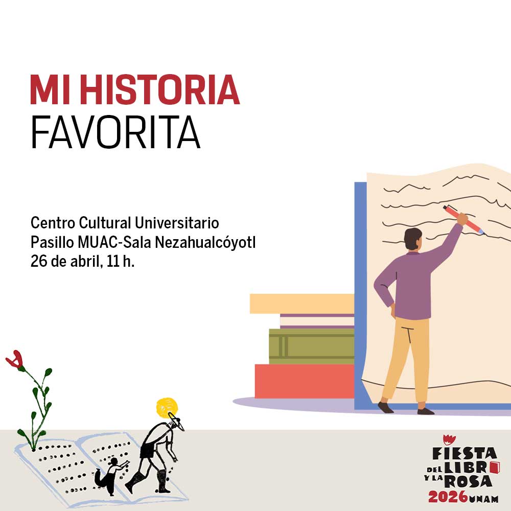 UNAM_MX's tweet image. ¿Alguna vez has querido contar tu propia historia? En la #FiestaLibroyRosa 📖🌹,  @universoUNAM te espera con un #Taller en el que podrás escribir un minilibro ✍️ para plasmar quién eres y compartirlo con los demás &amp;gt; bit.ly/4tX5tce
#AgendaUNAM