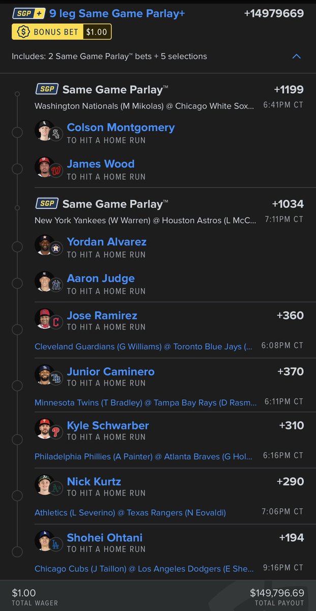 Parlays or Die 🤝 tweet media