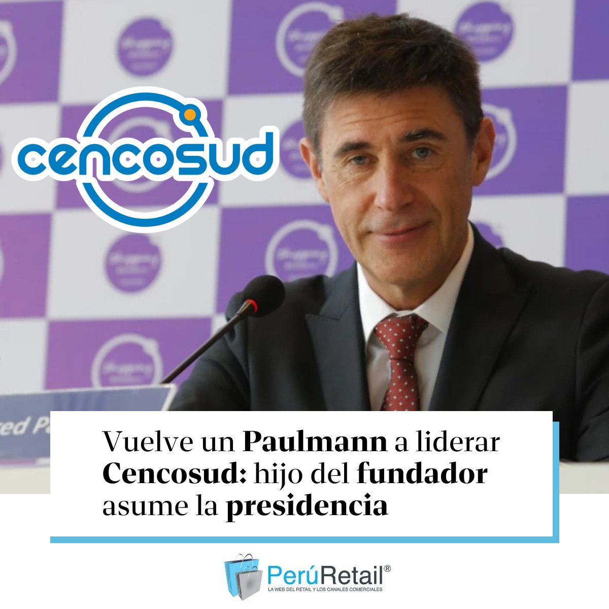 peruretail's tweet image. 🔴🏢👨‍💼El gigante del retail nombró a Manfred Paulmann, hijo del fundador Horst Paulmann, como nuevo presidente del directorio. Los detalles aquí. ►tinyurl.com/2rz63phv

#Cencosud #retail #negocios #empresas