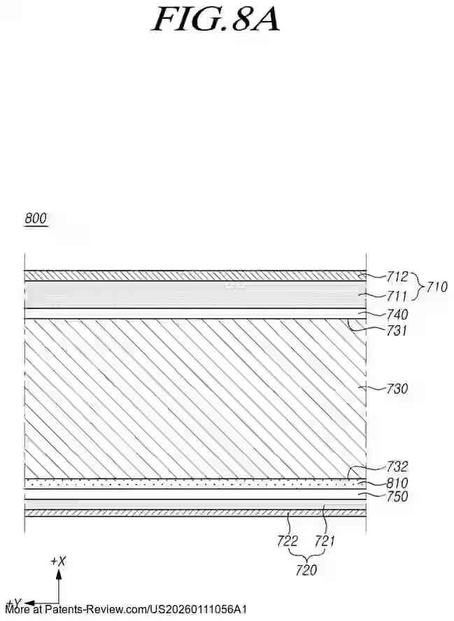PatentPulse's tweet image. New patent application #US20260111056A1 by #Samsung introduces a head wearable electronic device. Features include a housing with a tracking camera, infrared LED, and a window cover with layered structures for scatter protection.
#WearableTech #Innovation #TechPatent $SSNLF