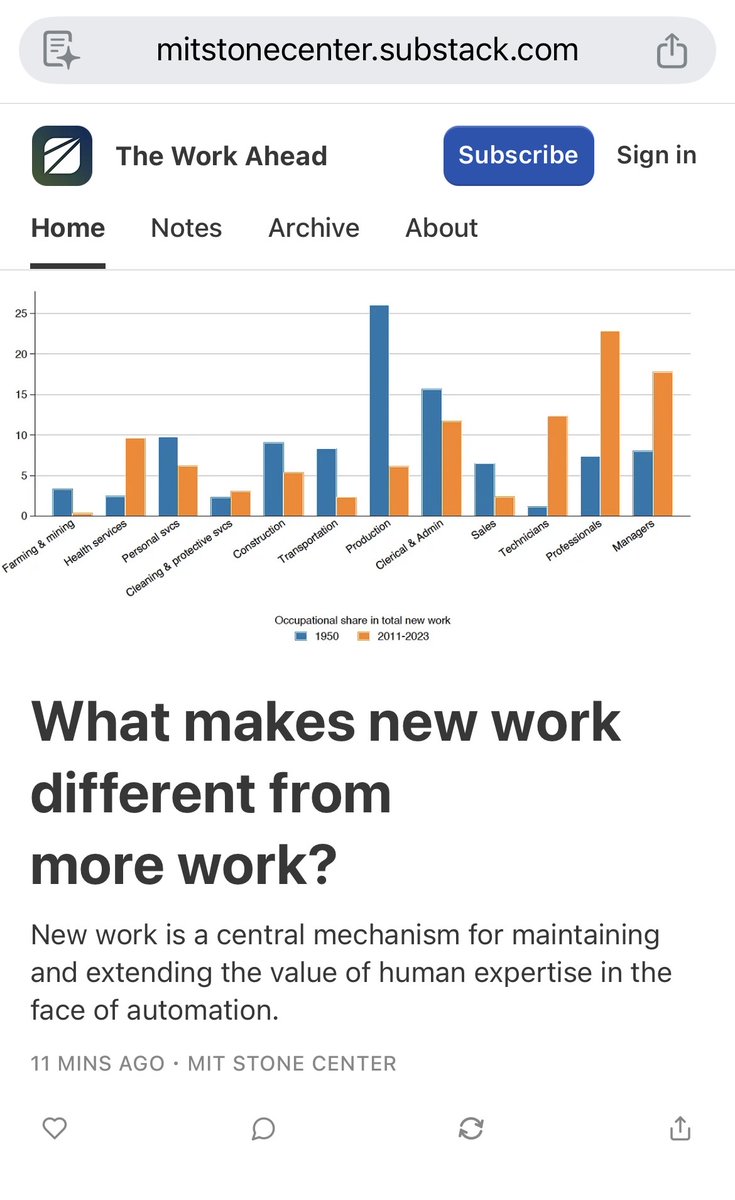 MIT Stone Center on Inequality & Shaping Work tweet media