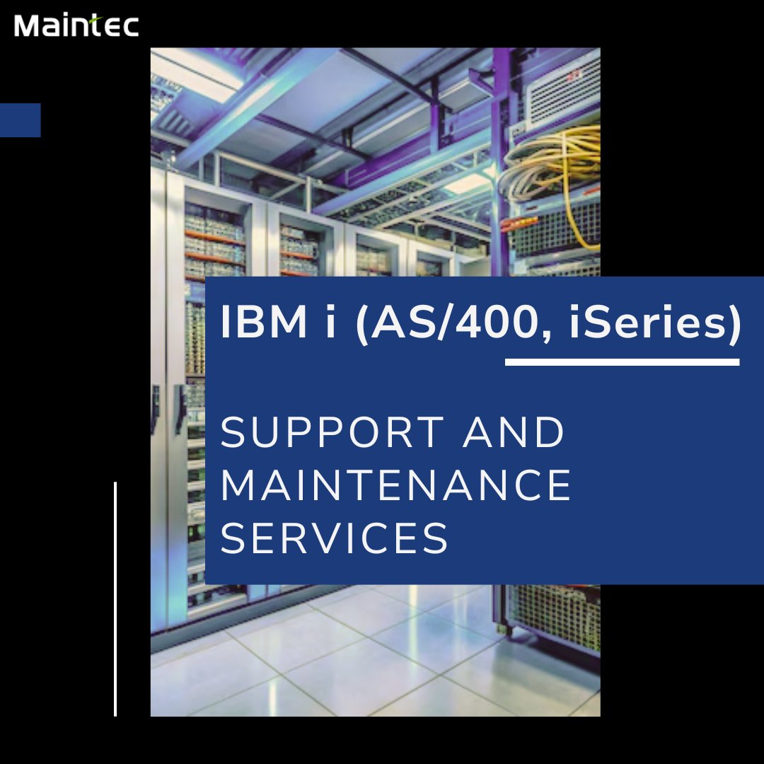 Maintec_Tech's tweet photo. Our experienced team delivers:
- 24/7 monitoring and support
- Performance tuning and optimization
- Advanced security enhancements
- Robust disaster recovery planning
Explore - https://t.co/CjaDYHnMmV
#AS400 #IBMi #ManagedServices #ITOperations #TechSupport #maintec #iseries https://t.co/ALGWkoGoox