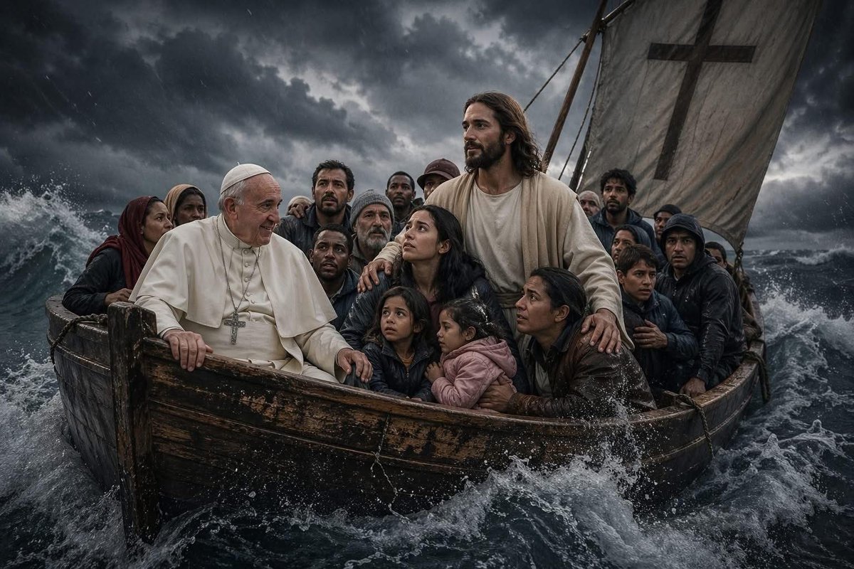 Nadie se salva solo, porque estamos todos en la misma barca en medio de las tempestades de la historia; pero, sobre todo, nadie se salva sin Dios, porque solo el misterio pascual de Jesucristo nos concede vencer las oscuras aguas de la muerte. 

Papa Francisco