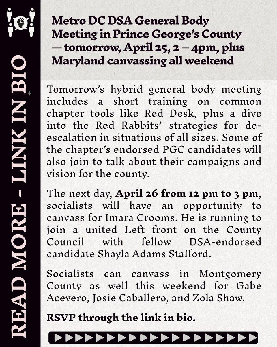 Metro DC DSA tweet media