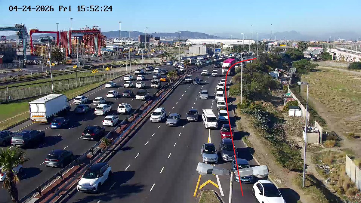 CapeTownFreeway's tweet image. Congestion:N1 Inbound at Lower Church, expect delays. #BeTheChange