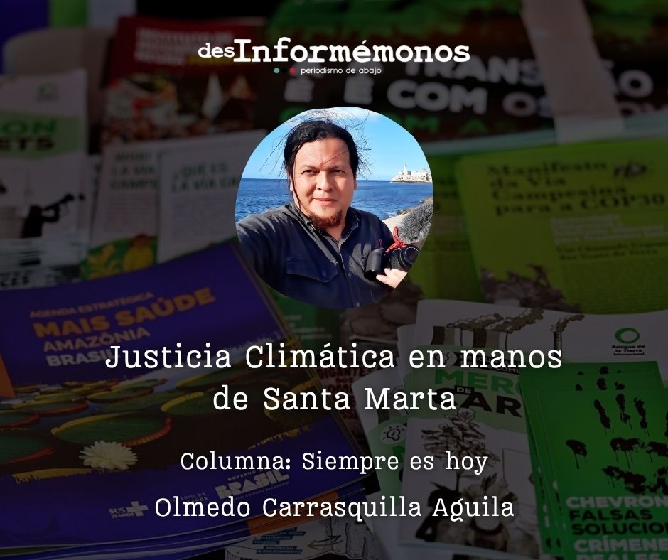 Desinformemonos's tweet photo. #Columna 🔎| A diferencia de las cumbres sobre cambio climático, esta convocatoria no representa un espacio de negociación, pero sí una demanda de los países afectados, máxime comunidades rurales en bioterritorios amenazados por el extractivismo. https://t.co/PNmtVIy8z7 https://t.co/eaew8k8YC8