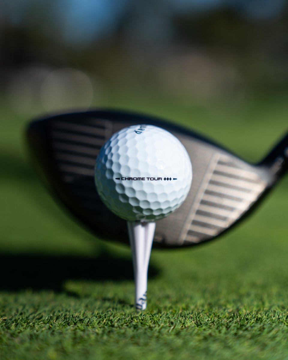 CallawayGolf's tweet photo. Believe in Faster with The NEW Chrome Tour Triple Diamond 🔥

Chrome Tour Triple Diamond builds on major-winning performance with a penetrating flight, lower spin, and slightly firmer feel — engineered for faster swinging players.

https://t.co/GsWrc2SSRj https://t.co/pyxaEjCAy4