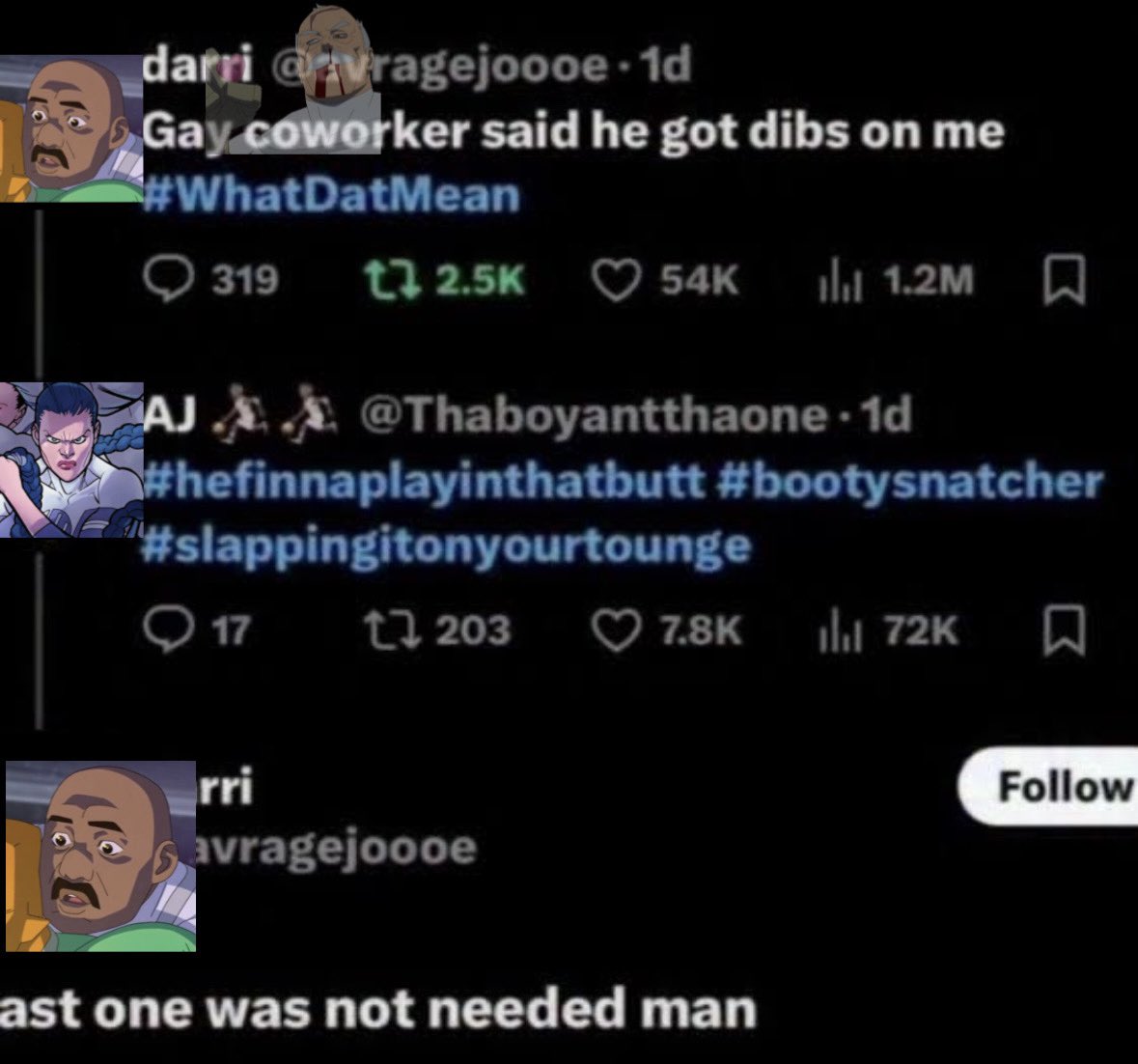 Viltrumite coworker universe where I waste 10 real minutes of my time making these bc I find it funny