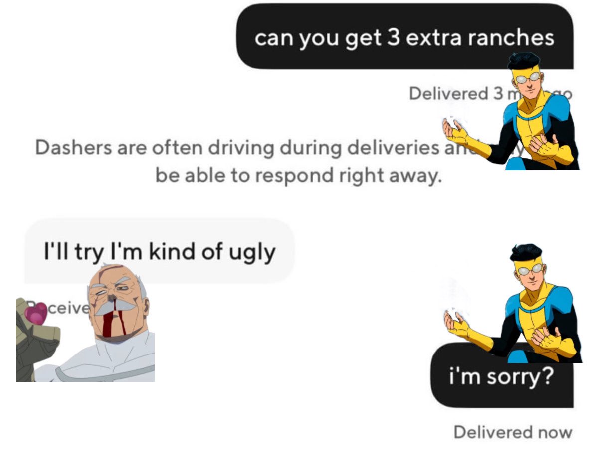 Idk what job it would be just imagine the worst job you ever had in your life and put them in it. It’s up to viewer interpretation