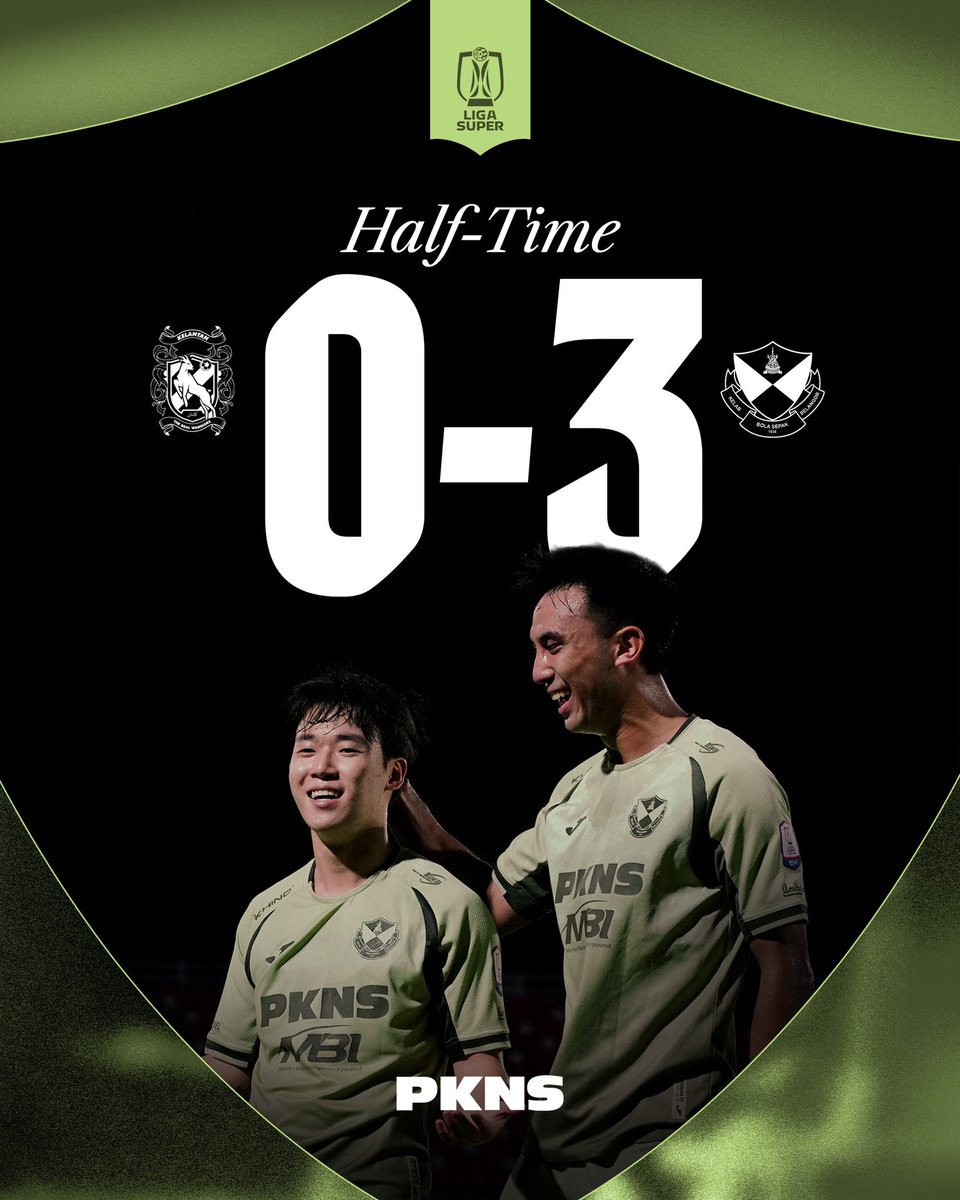 selangorfc's tweet photo. HT | TRW 🔴⚪ 0-3 SFC 🔴🟡

3️⃣ goals 🆙 at the break courtesy of a Chrigor Moraes brace and Kim Ji-ho strike! 🙌

Powered by PKNS

#SelangorFC #ThisIsSelangor 
#TRWSFC #LS23
#LigaSuper2025-26 https://t.co/Qk6jhuXEaM