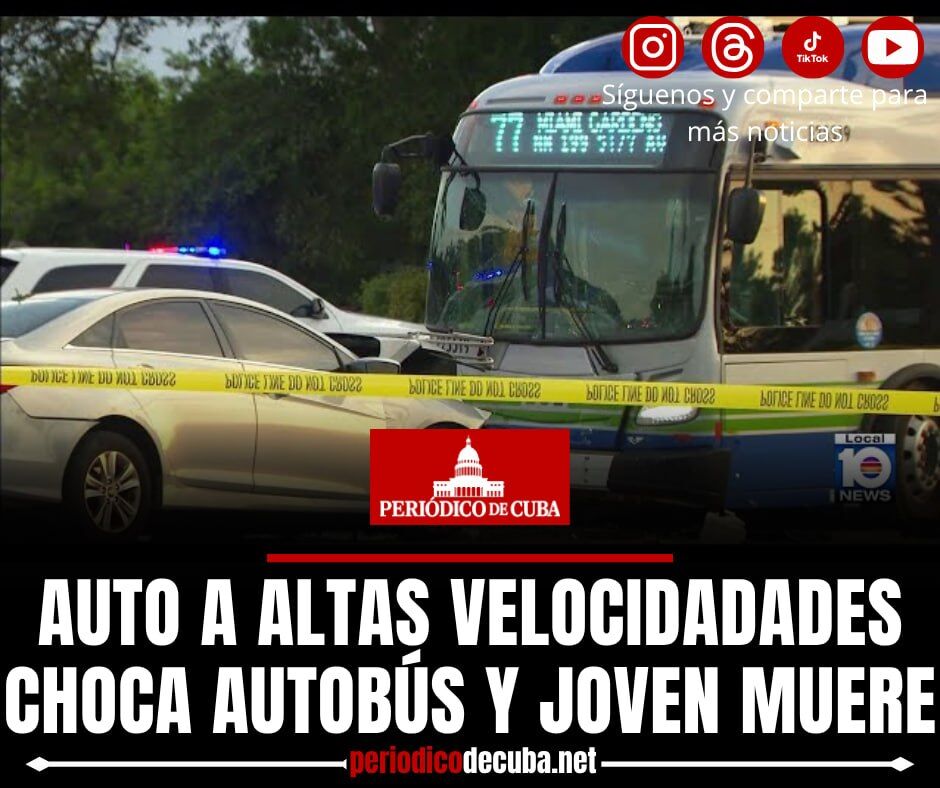 PeriodicodeCuba's tweet image. ‼️💥 IMPACTANTE: Auto a alta velocidad choca contra un autobús en Miami Gardens y mata a una joven de 22 años. Cámaras captaron la tragedia. 💥‼️

Más información en los comentarios 👇

#periodicodecuba #noticia #parati #Miami #Accidente #SeguridadVial