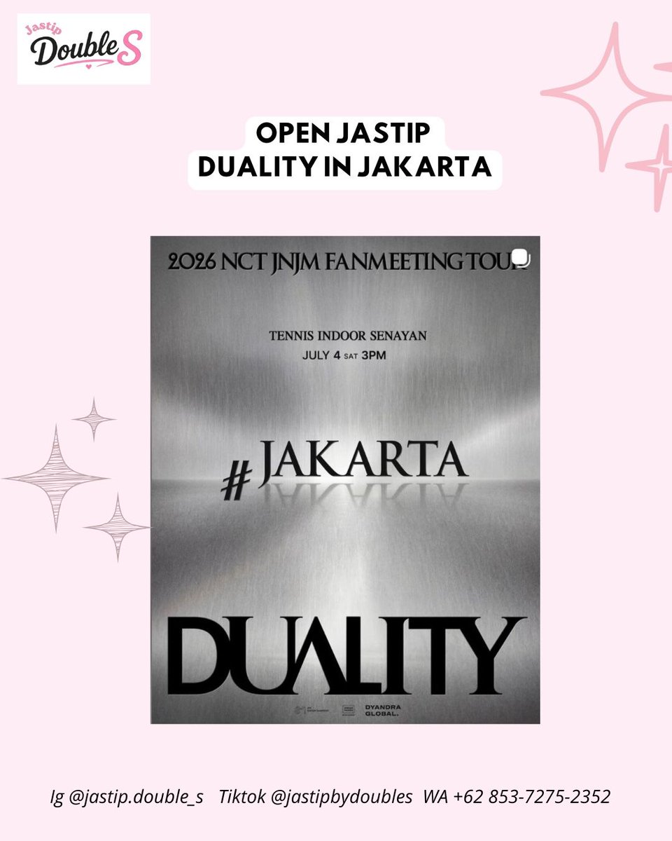 jastipbydoubles's tweet photo. #jastip #frelence #openloker #jastipbydoubles #wartiket #konser https://t.co/L4bP0MPUHw
