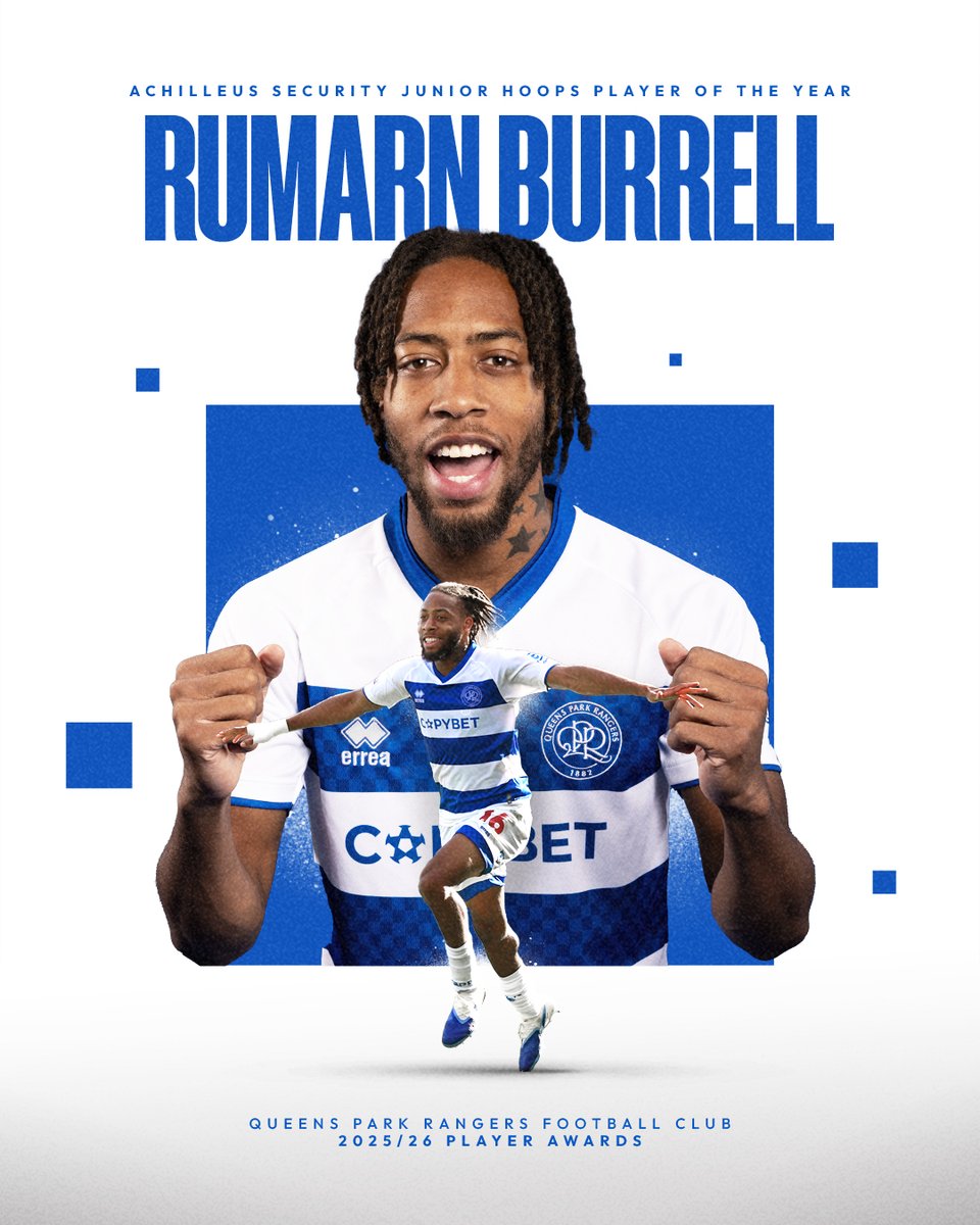 QPR's tweet photo. Junior Hoops’ Player of the Year 🇯🇲 https://t.co/SqtKdOP0Fn