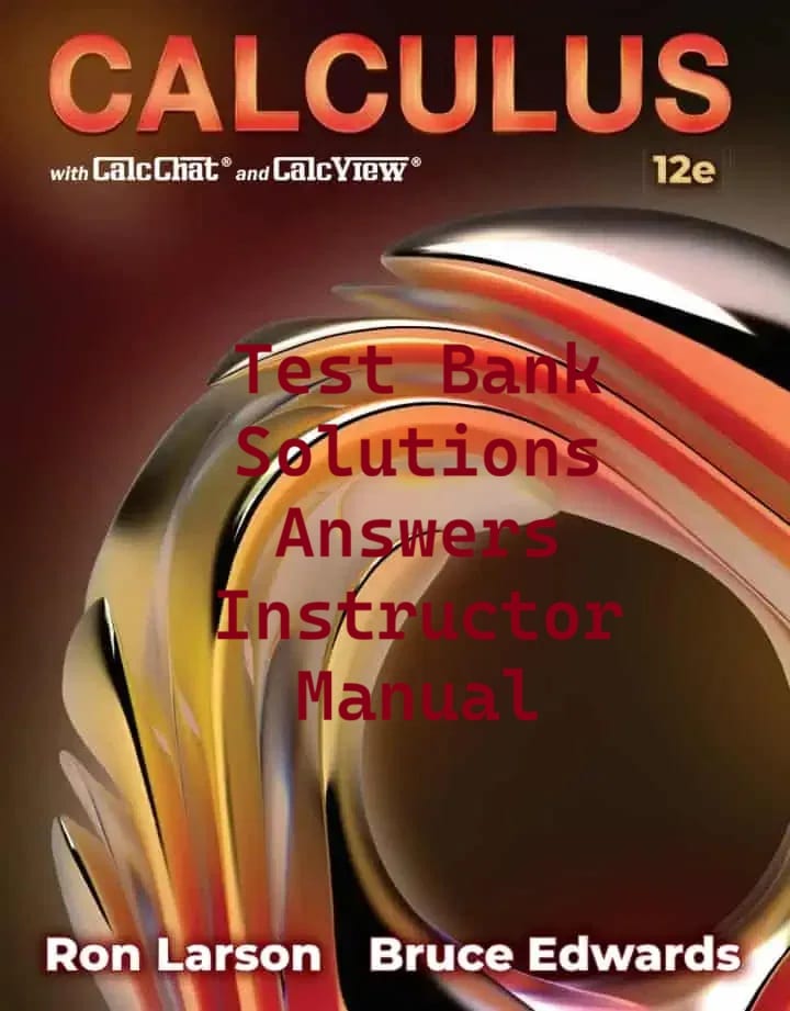 colleen_books's tweet image. Get the complete Calculus 12th Edition (Larson/Edwards) test bank, solutions manual, instructor manual, and answer guides in one ZIP file! Perfect for mastering concepts with ease. ISBNs include 978-0357676141. *Ebook sold separately.* #Calculus #MathHelp 
textbooks.dad/product/calcul…