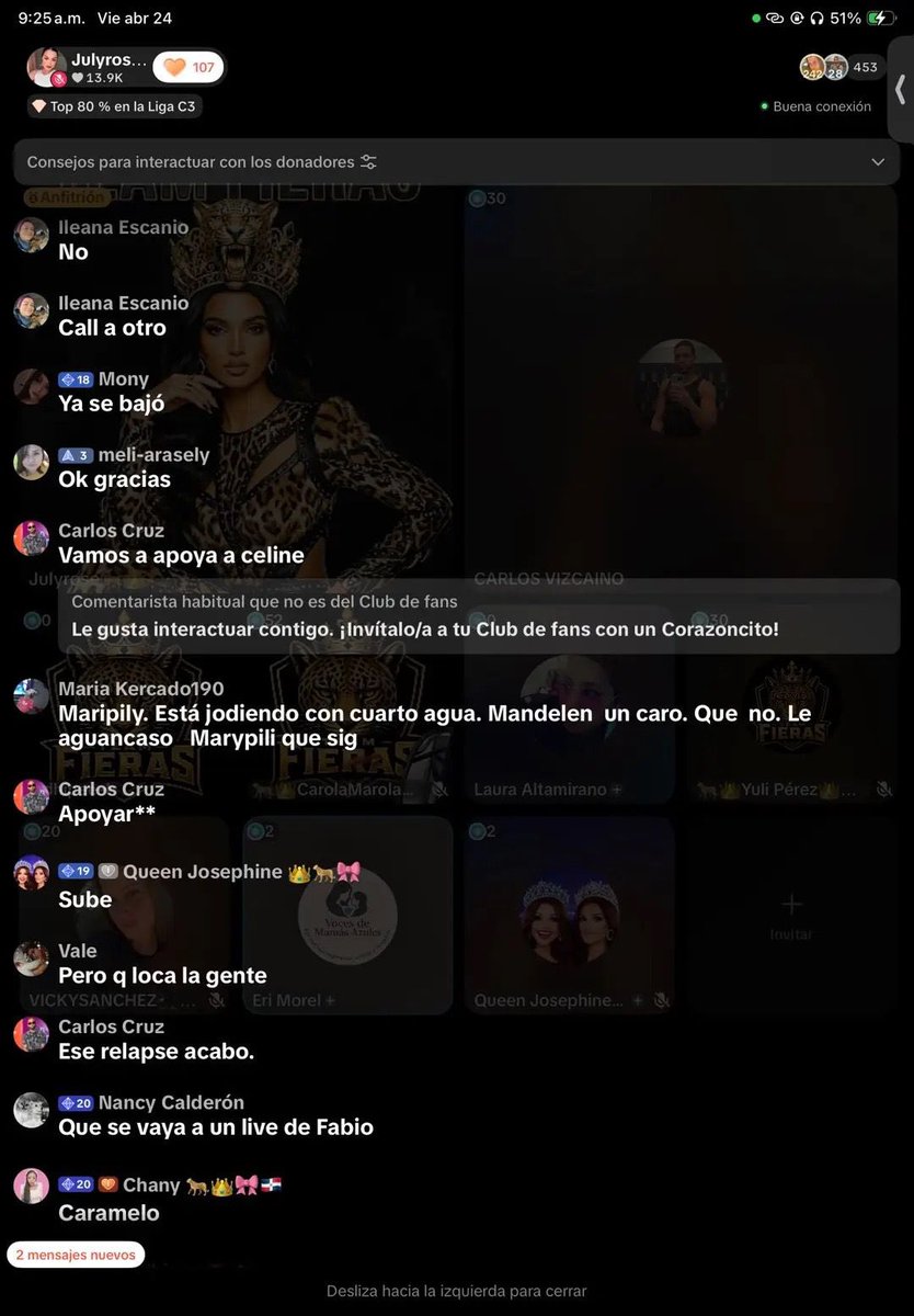 #CarameloDC en un live dijo que voten solo por Celinee, que se acabó el relajo 🇩🇴🇩🇴✨ #LCDLF6 #TeamCelinee