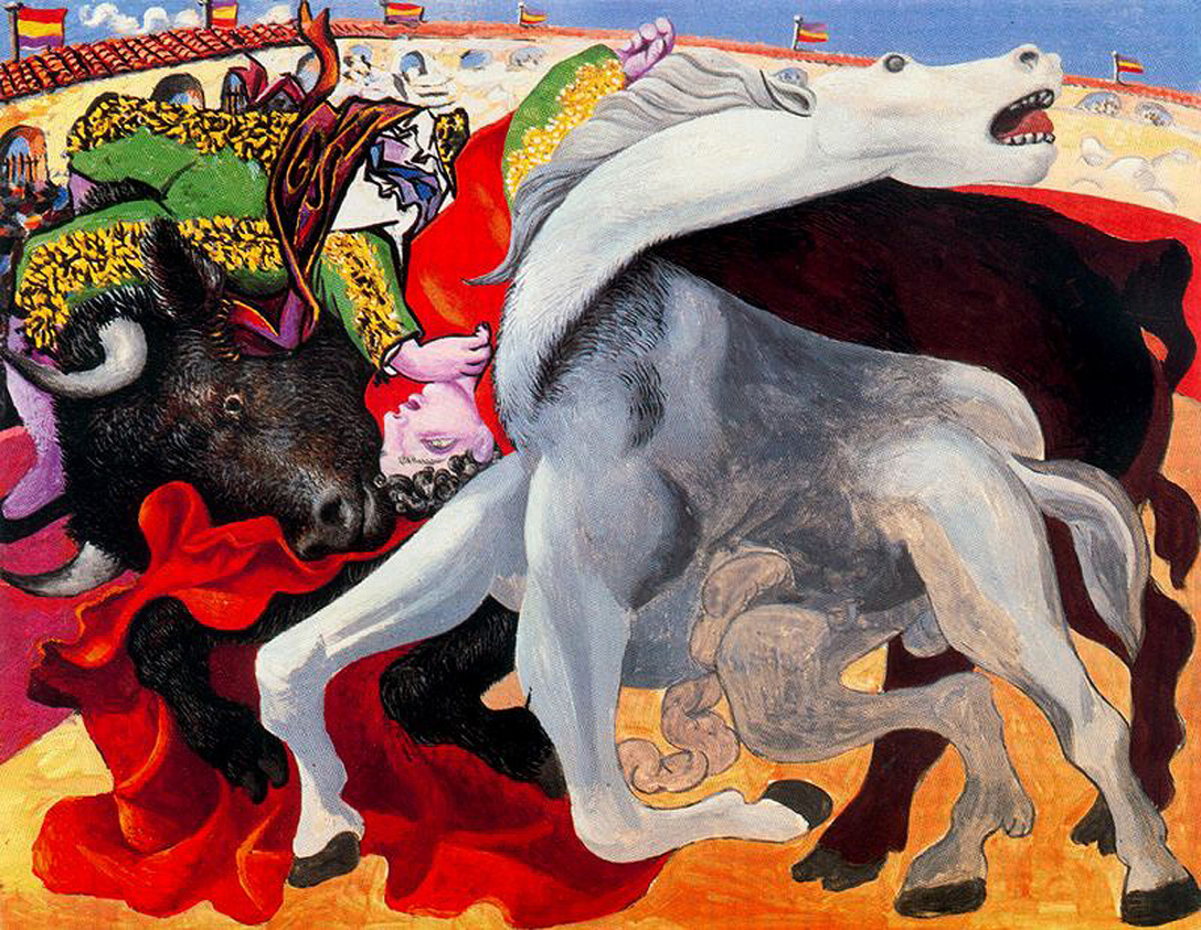 LuizSantosMusic's tweet image. Pablo Picasso  -  Bullfight, the death of the torero (c.1933)  
 #art #arts #finearts #painter