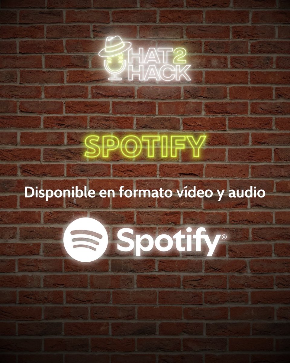 hat2hack's tweet photo. ¿Dónde podéis escuchar el #Podcast? 🎙️
¡Tranquilos! Os echamos un cable y os decimos en qué plataformas estamos presentes 👇
🟢 #Spotify
🔴 #YouTube
🟠 #iVoox
¡Podéis acceder a todos los episodios de la Temporada 1 en el link en la bio! 👏
#Hat2Hack #ciberseguridad #ciber https://t.co/D7v594BHIv