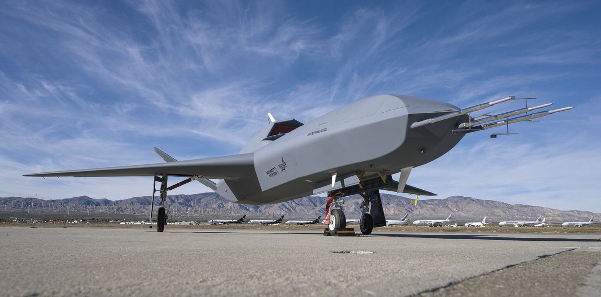 AMDMag's tweet image. @northropgrumman offers details of YFQ-48A Talon Blue. Read about @GarudaTF selecting @Airbus Flexrotor to expand its UAS leasing portfolio; @usairforce awarding X-68A designation to DARPA/GA-ASI LongShot: buff.ly/1pXVfLV #amdmag #aerospace #defense #manufacturing