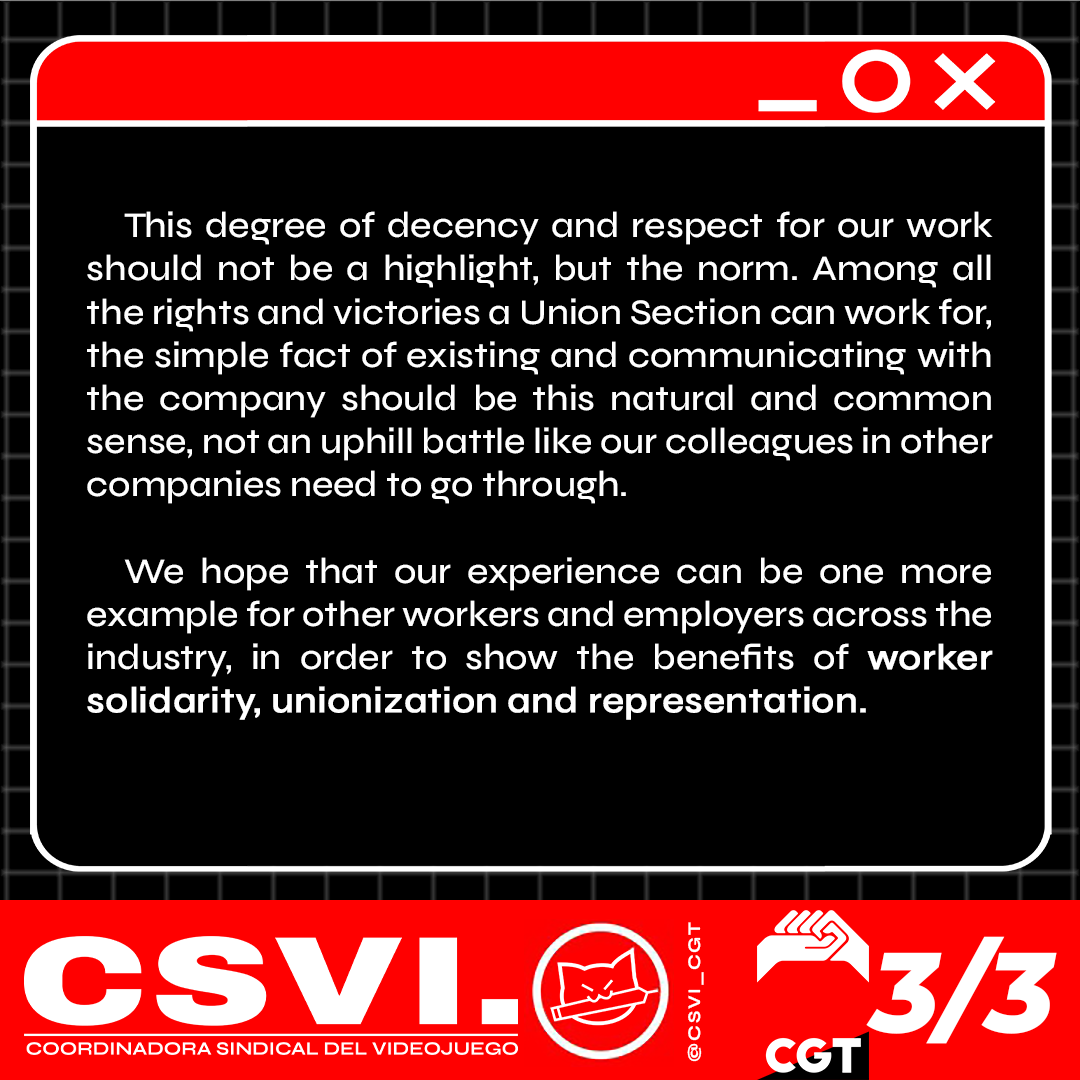 CSVI_CGT's tweet photo. A CGT Union Section has formed at Madbox ✊🔥 https://t.co/4dhcTZtonq