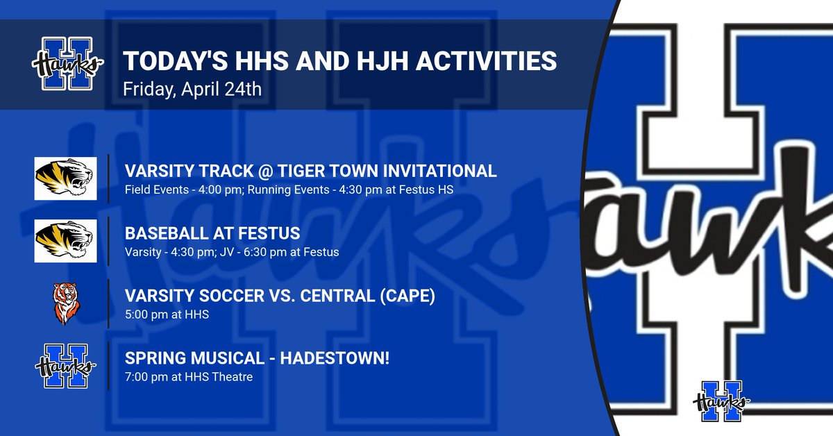 HHS Athletics tweet media