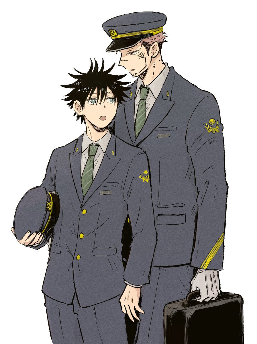 宿伏🚃　鞄は恵のを持ってあげている