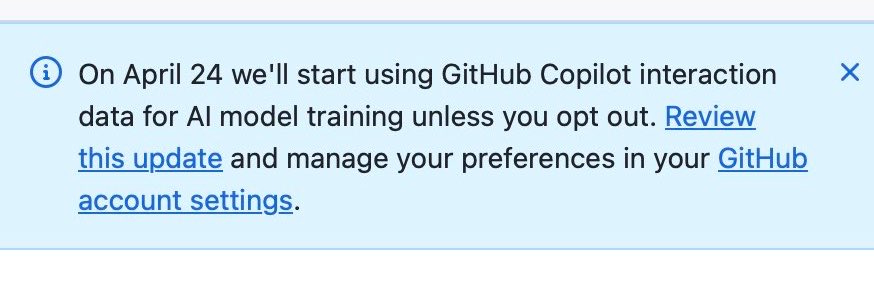 petrus0f's tweet photo. Hoje começa oficialmente o processo de substituição de todos os devs, GitHub Copilot vai apreender como os desenvolvedores trabalham, vai se adaptar, tornar o fluxo mais eficaz e por fim sobre nada pros devs

IA está substituindo todos os trabalhos do mundo. Iai tá preocupado?😧 https://t.co/MRSxWyJhS1