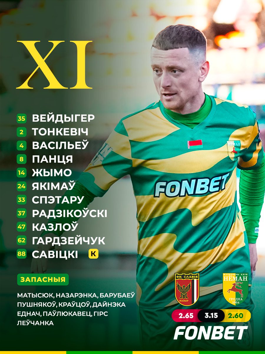 🏆 ФК Нёман Гродна 🦌 tweet media