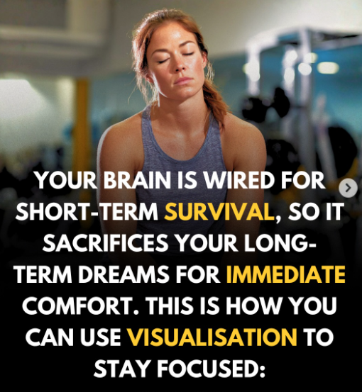 InnertuneApp's tweet photo. Your brain is wired for short-term survival, so it sacrifices your long-term dreams for immediate comfort. 

This is how you can use visualization to stay focused. 🧵 https://t.co/dHDyFrLMDs