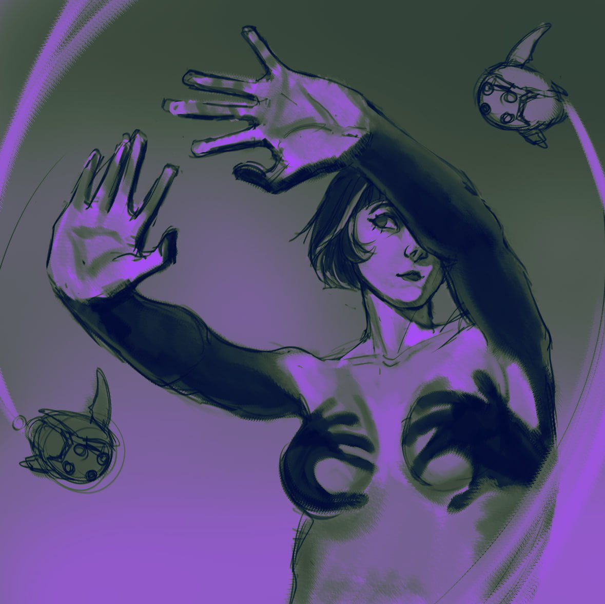 soyyysoulll's tweet image. space girl Juno ✨💜

#overwatch #juno #overwatchart