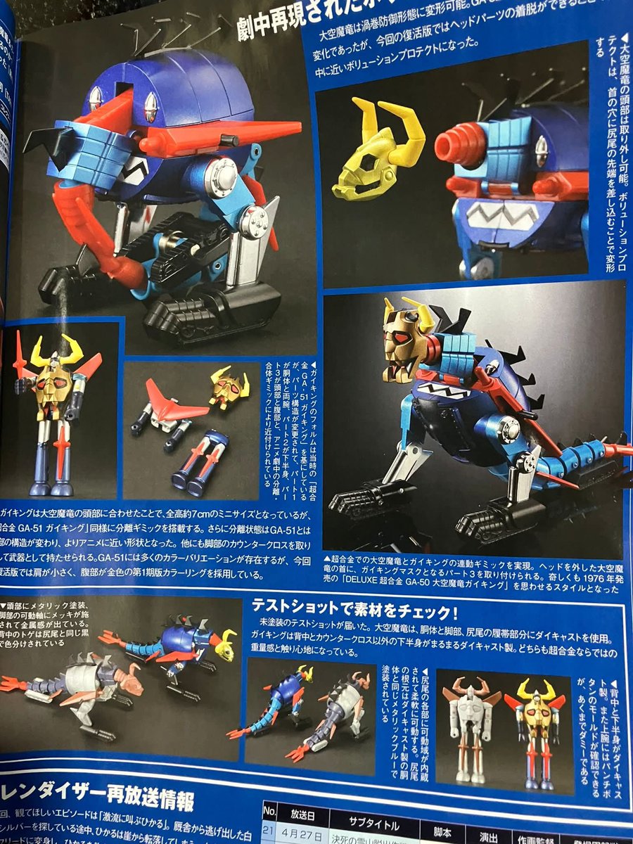 GokinMr's tweet image. Chogokin Great Sky Dragon &amp;amp; Gaiking di Bandai metalrobot.it/chogokin-great… #bandai #t_chogokin #bandai #gaiking #大空魔竜ガイキング #超合金魂 #dx超合金魂 #actionfigure #mecha #robot #anime