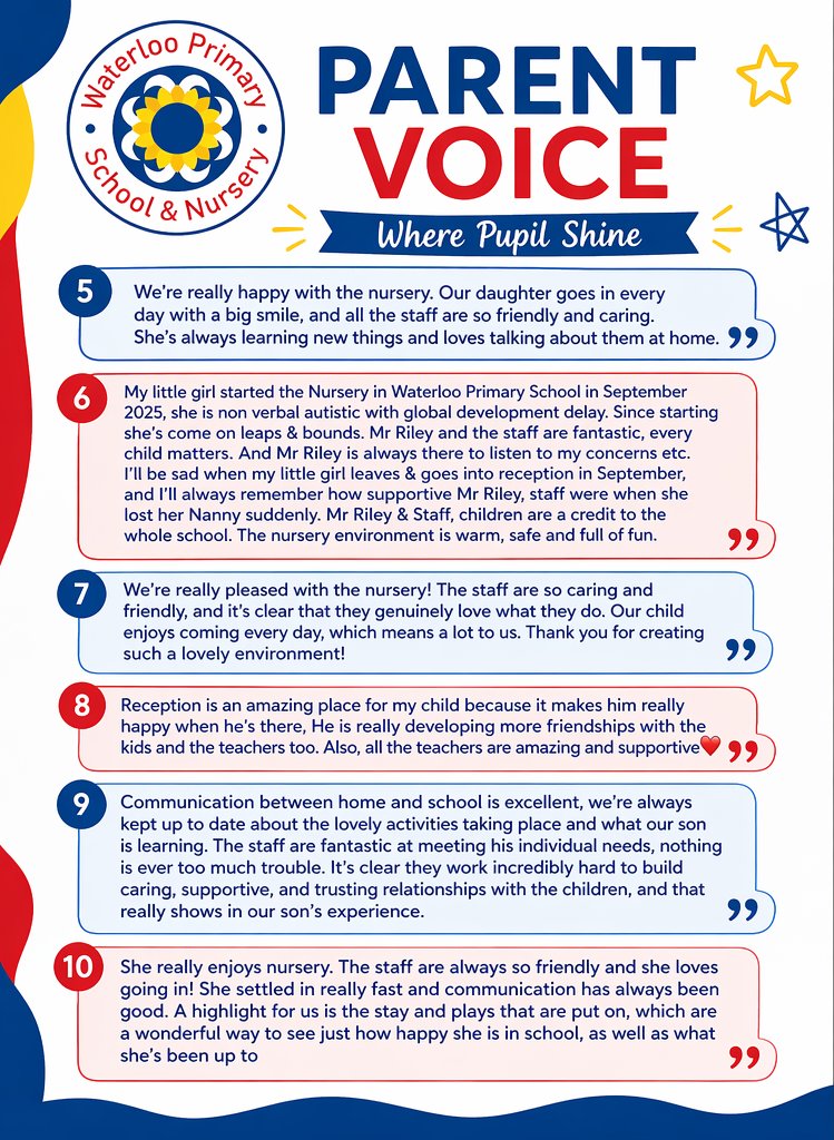 Waterloo Primary School & Nursery tweet media