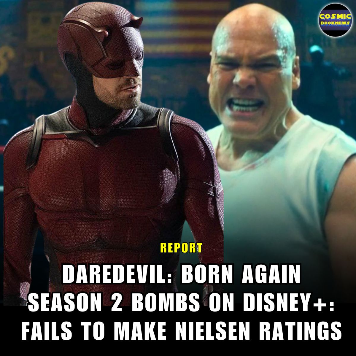 As if Vincent D’Onofrio needed anything more to cry about, as expected ...