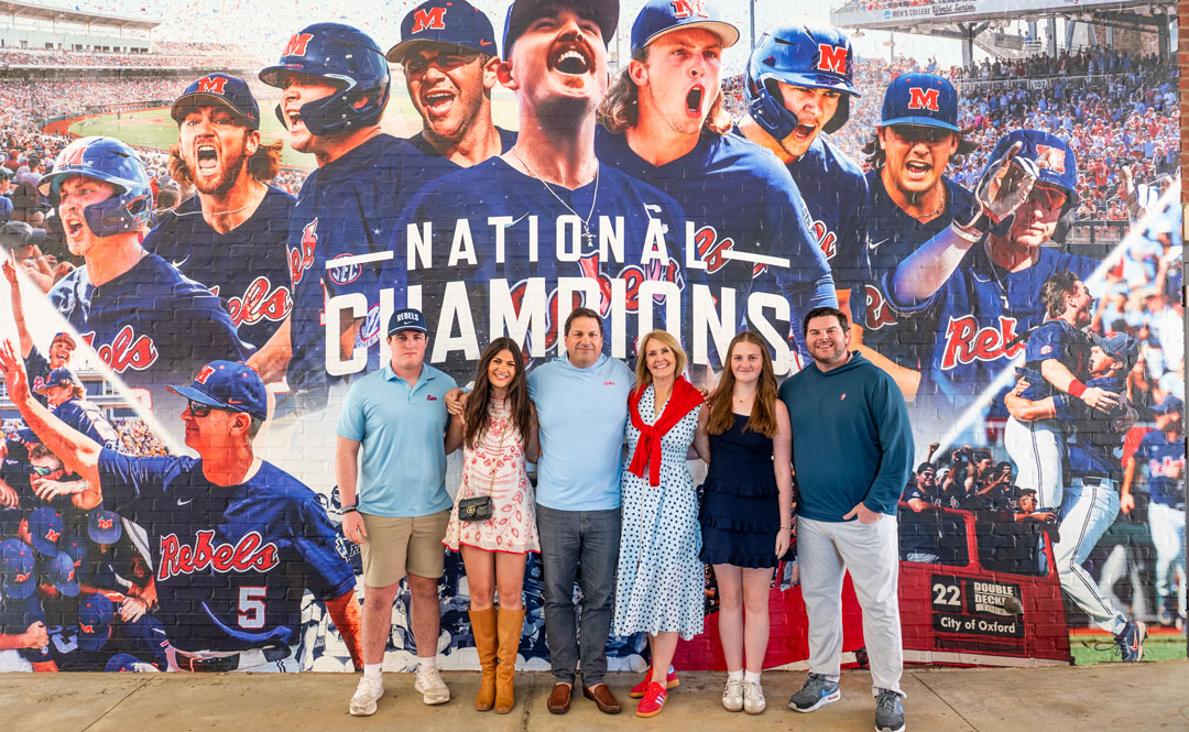 OleMissGives's tweet photo. For Josh Smith, supporting Ole Miss Athletics was never about recognition. It was always about loyalty. The 1998 Ole Miss grad and Mississippi native has given back in a big way to the Vaught Society and beyond.

🔗 https://t.co/P847WCVey7

@OleMissSports 
#HottyToddy #OleMiss https://t.co/Kmj4jafYV7