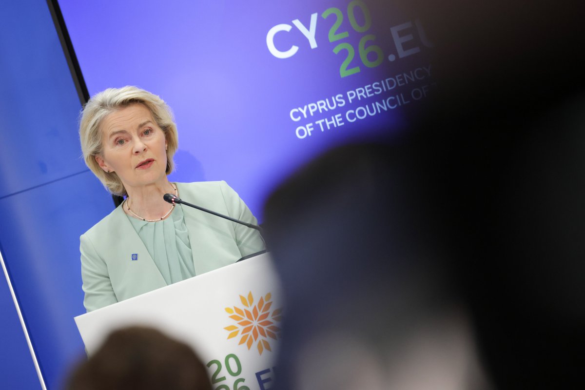 Ursula von der Leyen tweet media