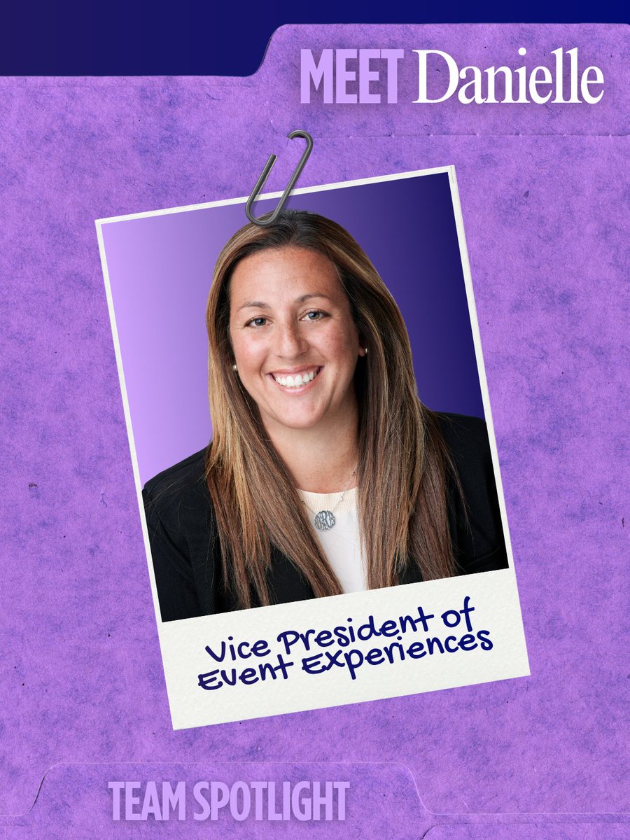 InteractivePrty's tweet photo. Meet Danielle, our Vice President of Event Experiences and the strategic mind behind the ideas—collaborating with clients to brainstorm, shape concepts, and bring immersive experiences to life across corporate events, activations, trade shows and beyond. 👀 #TeamSpotlight https://t.co/O68ulRuQog