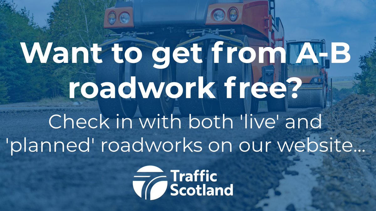 trafficscotland's tweet image. Want to get from A to B roadwork free 🚗💨?

Check here first❗ bit.ly/1cUnGZy 

#BeAware