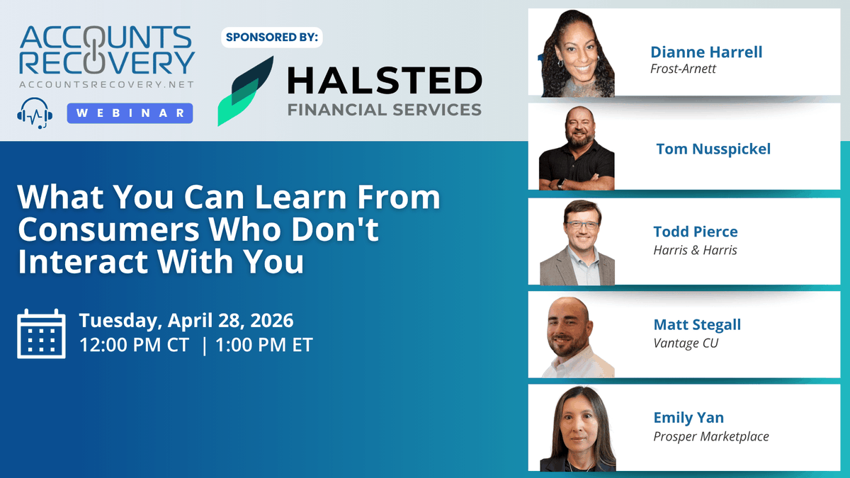 HalstedLLC's tweet photo. We are excited to be sponsoring an upcoming https://t.co/5oJvpFq6RS webinar. The event will be held on Tuesday, April 28 @ 1pm ET. The topic is, "What You Can Learn From Consumers Who Don't Interact With You." Click here to register: https://t.co/7lZDhCK1xY https://t.co/QpynYYAkdr