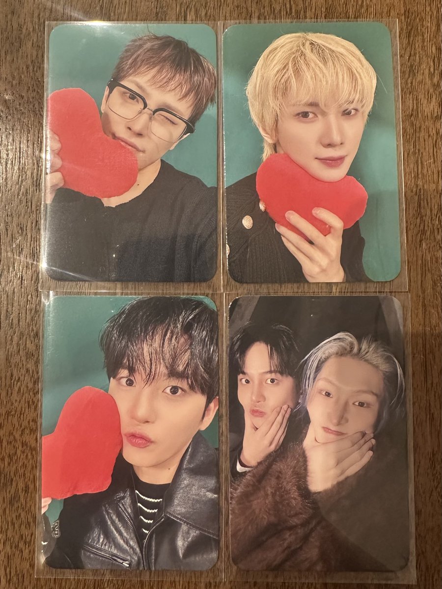 ATEEZ GOLDEN HOUR : Part.4 kpop togetherラキドロ 特典 トレカ 共同購入

①ソロ/ハートティズver. 2,000円
🐿️👑🧸
②ユニット 2,000円
🐥🧸

アルバムなし送料込み 銀行振込/PayPay (マネーライト不可)/メルペイ対応可 リプ、DMお願い致します🙇‍♀️
#ATEEZ共同購入