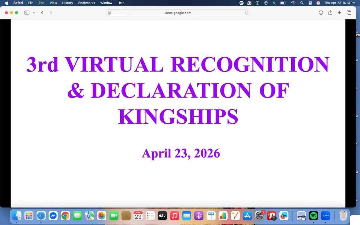 UNITED GLOBAL KINGDOMS tweet media
