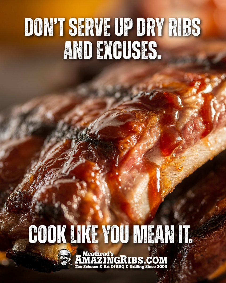 Meathead "BBQ Hall of Famer, Hedonism Evangelist” tweet media