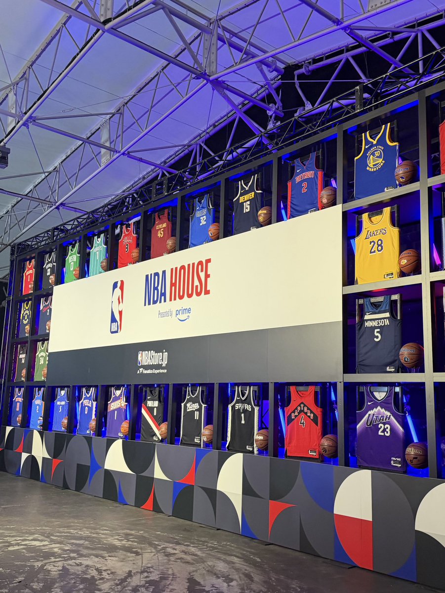 WilsonBskJP's tweet photo. いよいよ明日🏀✨

ついに日本初開催！
NBA HOUSE Japan Presented by Prime がシティサーキット東京ベイに登場🔥

みんなでNBAの世界を体感しよう！

📅 4/25（土）〜26（日）
📍 シティサーキット東京ベイ
#NBAHOUSEJAPAN https://t.co/sU9yJi0hrf