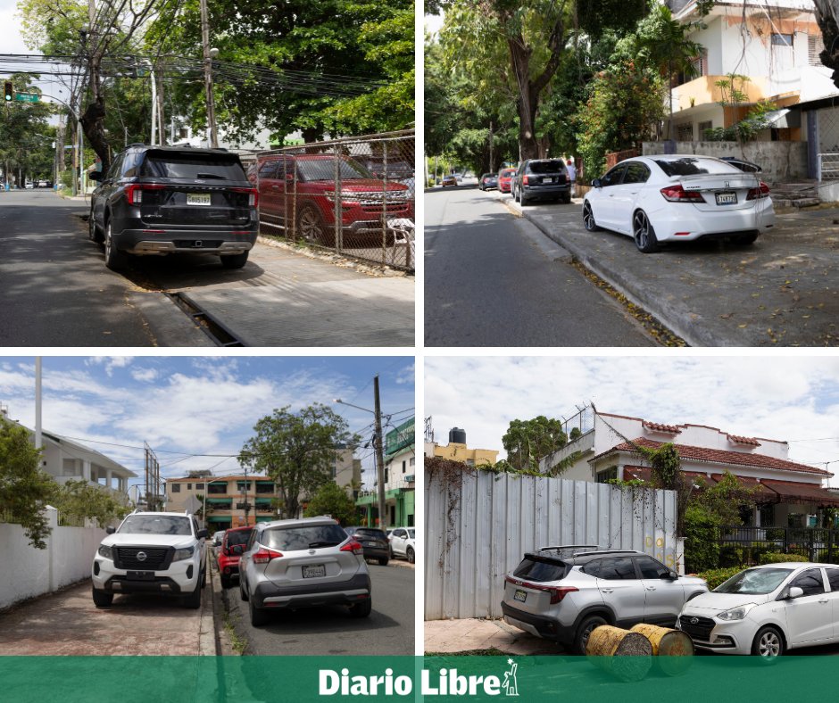 DiarioLibre's tweet photo. 🌇 |#CiudadDL| Las aceras de Gascue cambian de finalidad y ahora son parqueos
El histórico sector capitalino enfrenta sus espacios públicos convertidos en parqueos improvisados en violación a la ley.
https://t.co/aV4CtWlXFh
#DiarioLibre #Aceras #Gascue #Vehículos #Parqueos https://t.co/AW7iL8CRVN