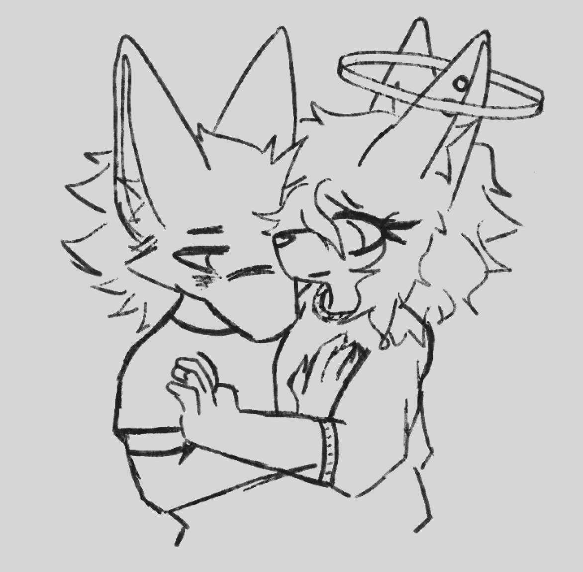 httpsghostyyy's tweet photo. Dibujo de confort para el pololo que ha estado cansadito y le intento hacer compañía hasta en mis dibujos 💚 https://t.co/mdsiJBENwH