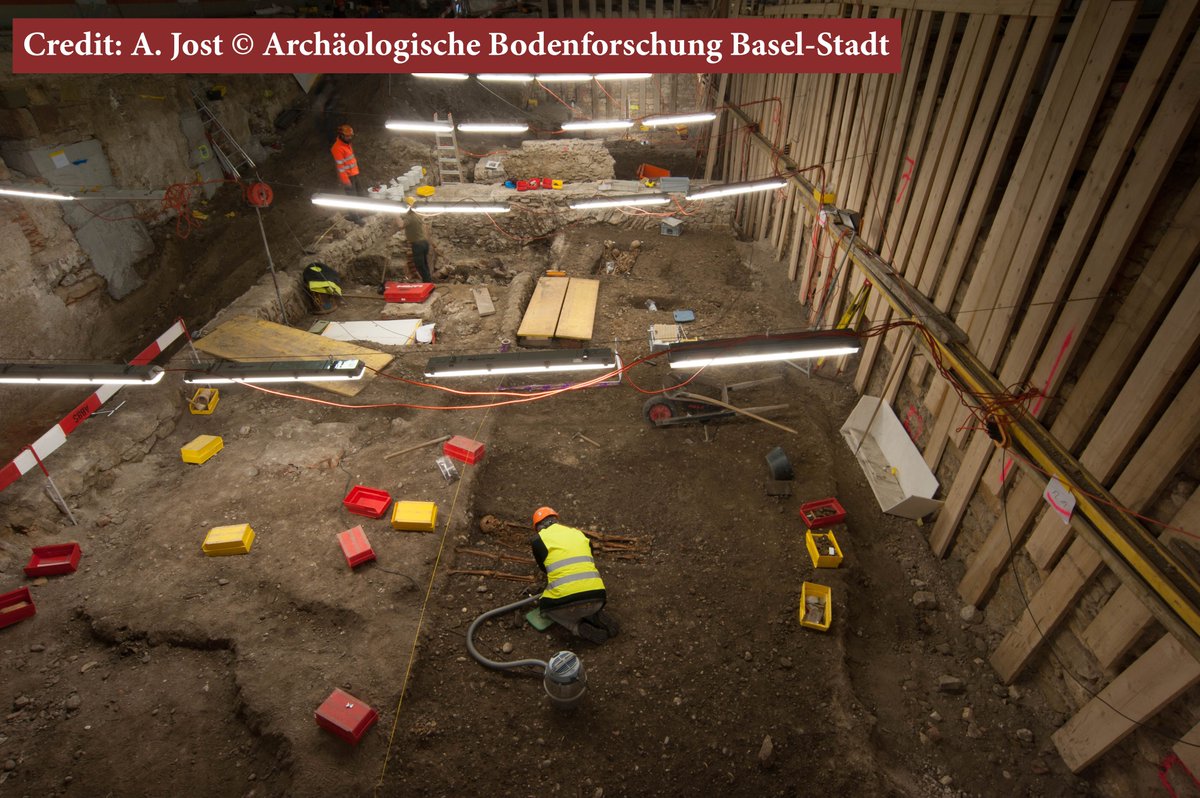 AntiquityJ's tweet photo. No great equaliser: examination of plague burials from Early Modern Switzerland finds young labourers were the most at risk, revealing how social status impacted plague mortality.
#AntiquityThread 1/13 🧵
Warning: this thread contains images of human remains. https://t.co/EYKMMp4e7E