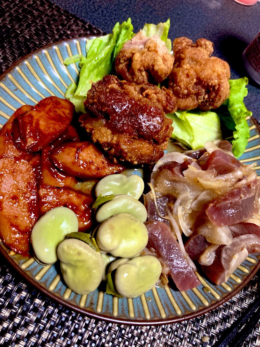 適当に準備するとこんな雑な飯になります