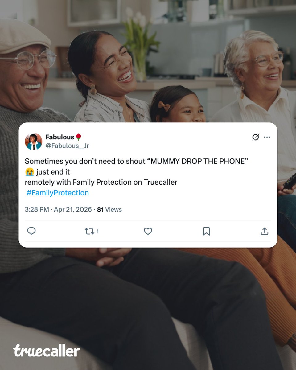 Truecaller tweet media